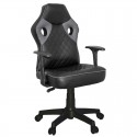 Poltrona ufficio gaming nero grigio Spider